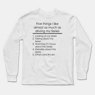 Five Things - Series Long Sleeve T-Shirt